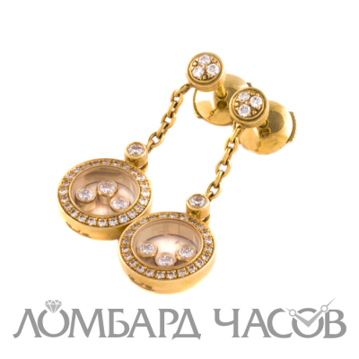 Ювелирное изделие Chopard  Happy Diamonds Earrings