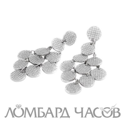 Ювелирное изделие Antonini  серьги с бриллиантами 4.73 ct