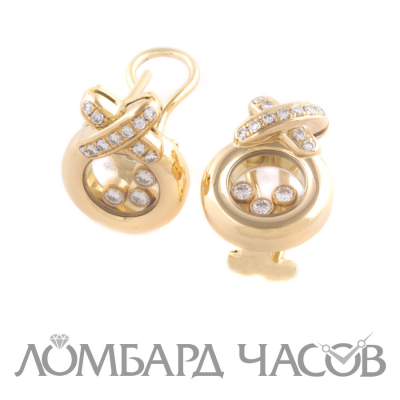 Ювелирное изделие Chopard  Happy Diamonds серьги