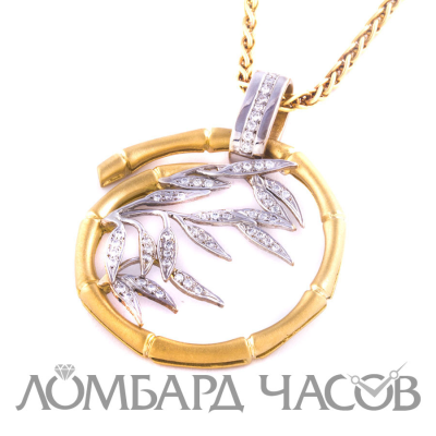 Ювелирное изделие Carrera y Carrera  Bamboo Medium подвеска на цепи