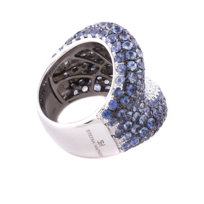 Ювелирное изделие Van Cleef & Arpels Stefan Hafner Ring с бриллиантами и сапфирами