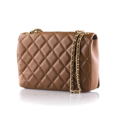 Аксессуар Chanel  Brown Lambskin Vintage Classic Single Flap Bag