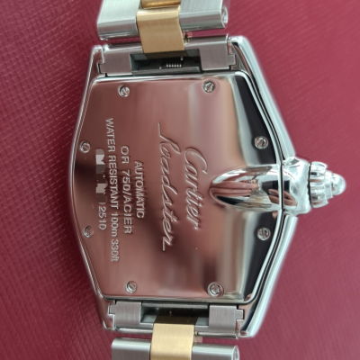 Швейцарские часы Cartier  Roadster Two-Tone 18kt Yellow Gold