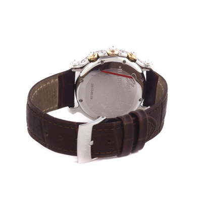 Швейцарские часы Chopard  Happy Sport Chronograph Pink  Diamonds