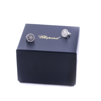 Ювелирное изделие Chopard  Happy Diamonds Snowflake серьги
