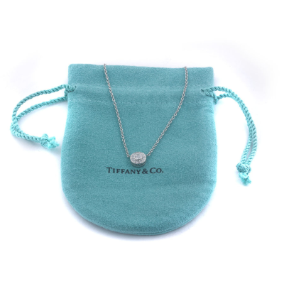 Ювелирное изделие Tiffany & Co  подвеска из платины 
 с бриллиантами
