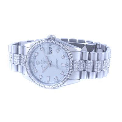 Швейцарские часы Rolex  Oyster Perpetual Day-Date Platinum 36 mm