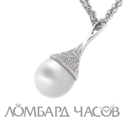 Ювелирное изделие Utopia  подвеска с белым жемчугом 13 мм
