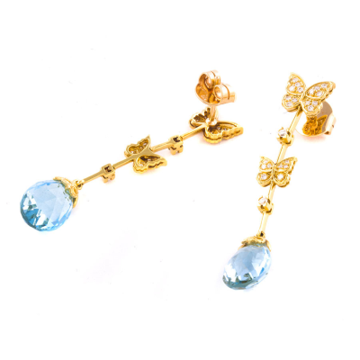 Ювелирное изделие Carrera y Carrera  Baile De Mariposas Butterflies серьги