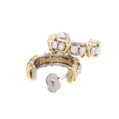Ювелирное изделие Tiffany & Co  Schlumberger серьги