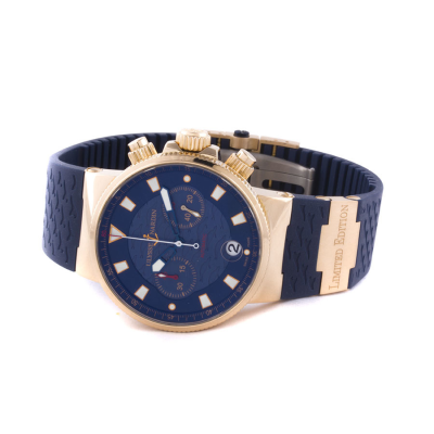 Швейцарские часы Ulysse Nardin  Maxi Marine Blue Seal Chronograph