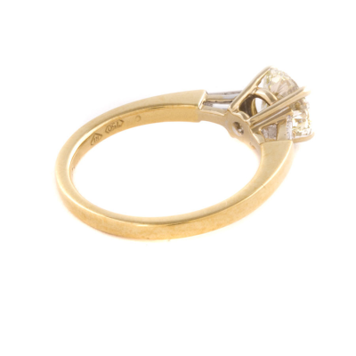Ювелирное изделие No name Кольцо с бриллиантом 1.26 ct