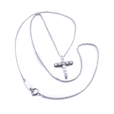 Ювелирное изделие Tiffany & Co  подвеска крест Mini