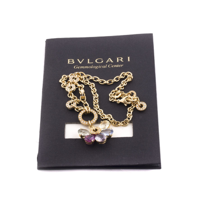 Ювелирное изделие Bvlgari  Flower Multicolor Sapphire 14.37 сt. Necklace