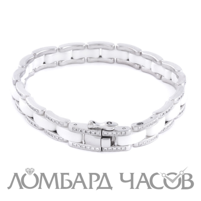 Ювелирное изделие Chanel  Ceramic браслет с бриллиантами