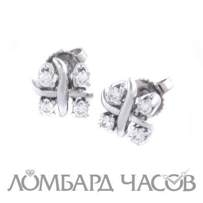 Ювелирное изделие Tiffany & Co  серьги Pt 950