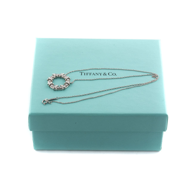 Ювелирное изделие Tiffany & Co  Schlumberger Sixteen 
Stone Platinum Pendant
