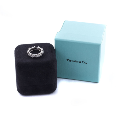 Ювелирное изделие Tiffany & Co  Schlumberger Sixteen 
Stone Platinum Ring