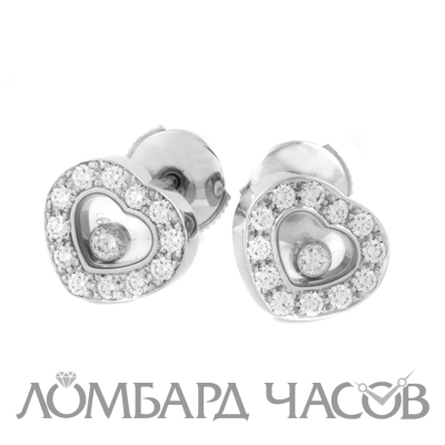 Ювелирное изделие Chopard  Happy Diamond серьги