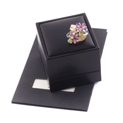 Ювелирное изделие Bvlgari  Flower Multicolor Sapphire Ring