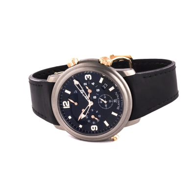 Швейцарские часы Blancpain Leman Alarm GMT Titanium