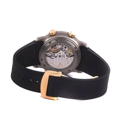 Швейцарские часы Blancpain Leman Alarm GMT Titanium
