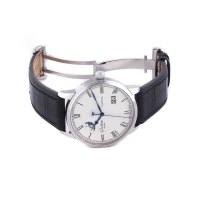 Швейцарские часы Glashutte Original  Senator Panorama Date Moonphase