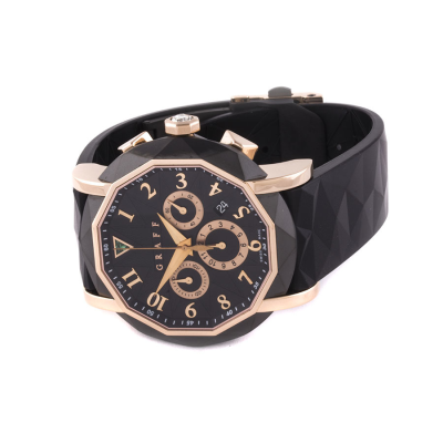 Швейцарские часы Graff GRAFF Steel Rose Gold Chrono 45 mm