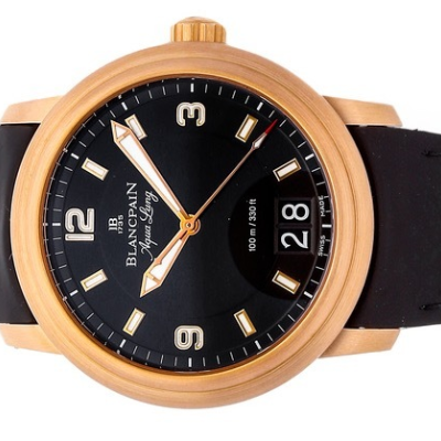 Швейцарские часы Blancpain Leman Grande Date Aqua Lung