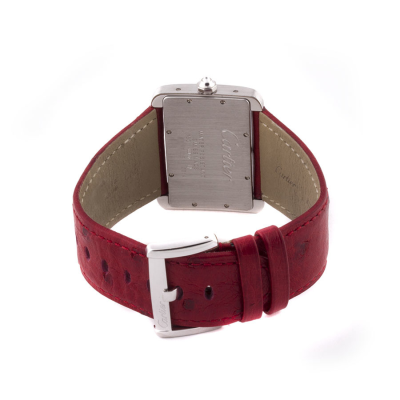 Швейцарские часы Cartier  Tank Divan White Gold Diamonds