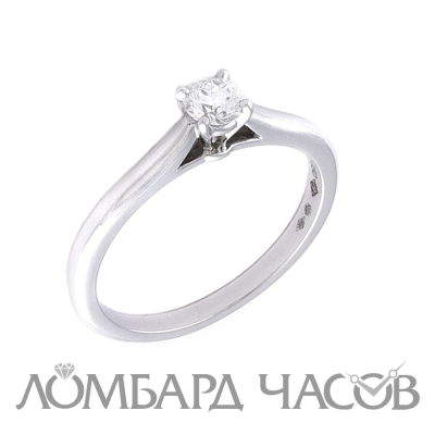 Кольцо Cartier  с бриллиантом 0.23ct