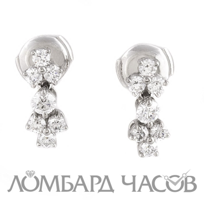 Серьги Tiffany & Co Tiffany&Co с бриллиантами