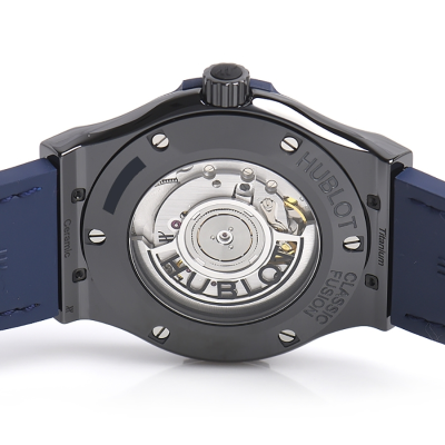 Швейцарские часы Hublot Classic Fusion Ceramic Blue 45mm