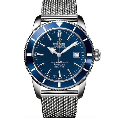 Швейцарские часы Breitling Superocean Blue Dial 42mm