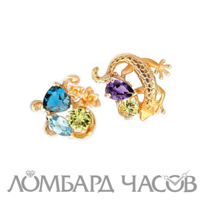 Серьги Carrera y Carrera  GECKO Earrings