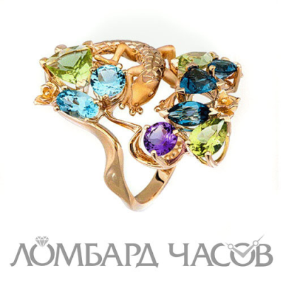 Кольцо Carrera y Carrera  GECKO MAXI