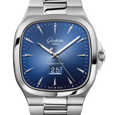 Швейцарские часы Glashutte Original Senator Seventies Panorama Date
