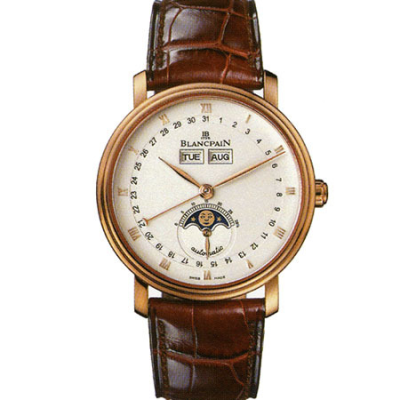 Швейцарские часы Blancpain Villeret Moonphase & Complete Calendar 38mm