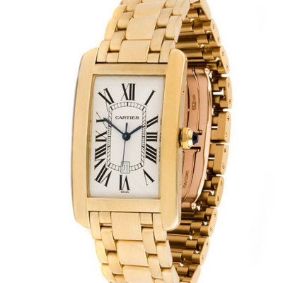 Швейцарские часы Cartier Tank Americaine Large Size