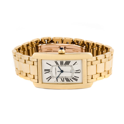 Швейцарские часы Cartier Tank Americaine Large Size