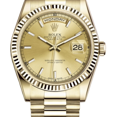 Швейцарские часы Rolex Day-Date 36 мм
