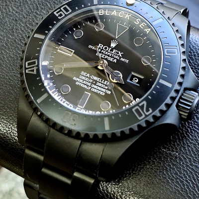 Швейцарские часы Rolex Deepsea Black Sea