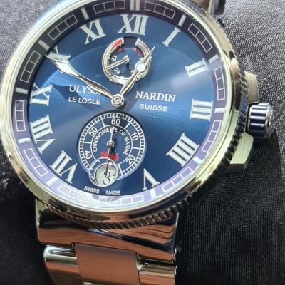 Швейцарские часы Ulysse Nardin Marine Manufacture 43 mm