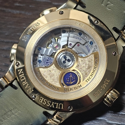 Швейцарские часы Ulysse Nardin Dual Time Big Date 42 mm