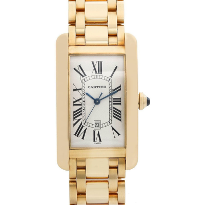 Швейцарские часы Cartier  Tank Americaine Large