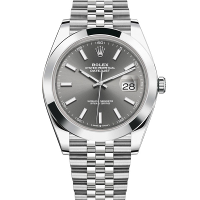 Швейцарские часы Rolex Datejust Dark Rhodium Jubilee