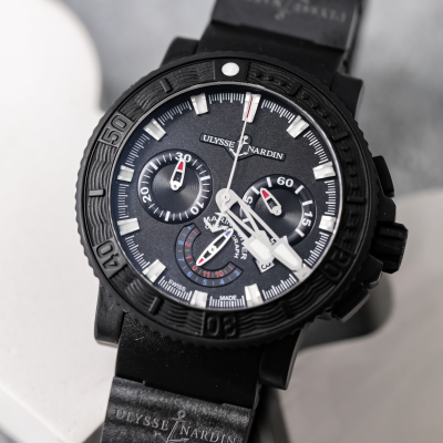 Швейцарские часы Ulysse Nardin Marine Black Sea Chronograph