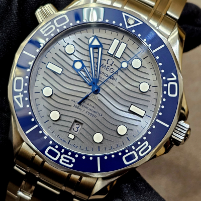 Швейцарские часы Omega Seamaster Diver 300M Co‑Axial Master Chronometer 42 mm