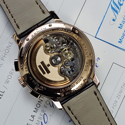 Швейцарские часы Zenith Chronomaster Open T