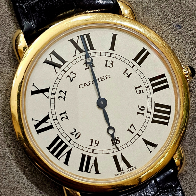 Швейцарские часы Cartier  Ronde louis de Cartie 2889